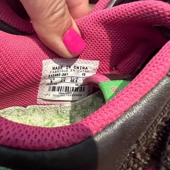 Nike Vandal Low - Leather Brown/ Fuchsia sz 9 women’s - Picture 5 of 7